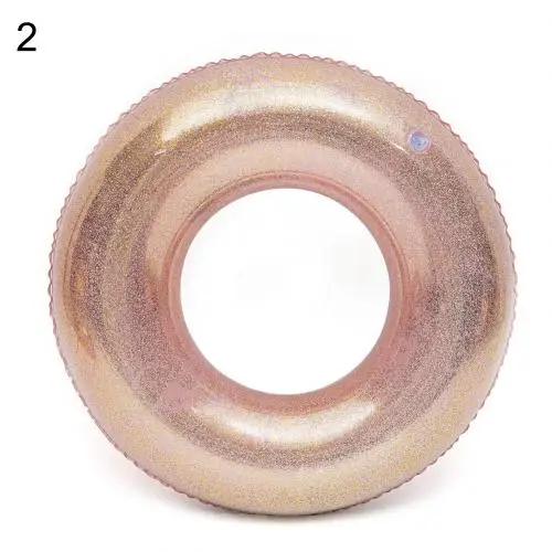 Pink120cmB Надувные блестками круглый плавательный кольцо блестит буй Циркуляционной Воды вечерние поставляет флоат-воды вечерние игрушки - Цвет: Pink120cmB
