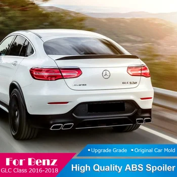 

For Mercedes - Benz GLC Class Coupe GLC300 GLC250 GLC43 GLC260 Black Spoiler 2016-2018 ABS Material Rear Spoiler Car Styling