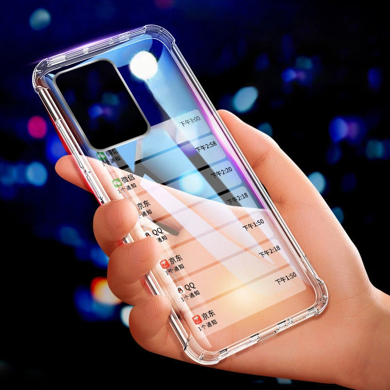 

Clear Ultra Thin Soft TPU Silicone Back Cover For Samsung Galaxy S20 Ultra S20 Plus A51 A71 Soft Bumper Shockproof Case Cover