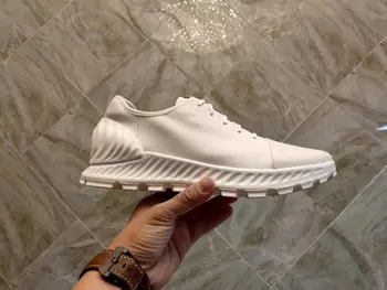 

Ecco Men's Leather Shoes lightweight sneakers men's breathable wear outdoor leath shoes Men's Casual Shoes 832944