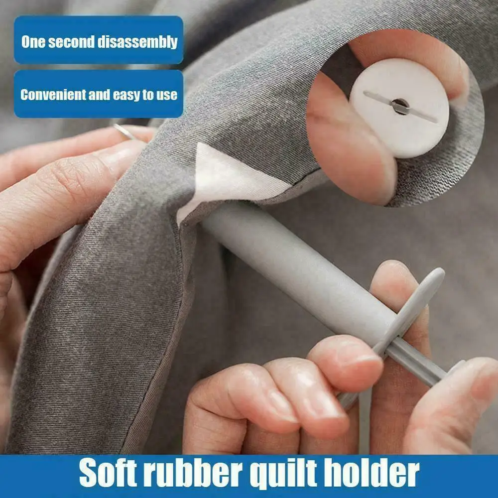 

Portable Grippers Clip Clamp Bed Duvet Quilt Covers Sheet Holder Non-slip Set
