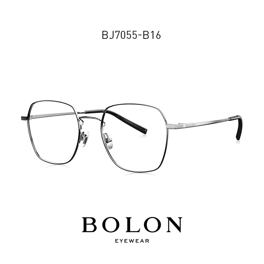 BOLON новая дизайнерская оправа для очков мужские и женские негабаритные близорукие очки женские близорукие оптические очки оправы BJ7055 - Цвет оправы: B16