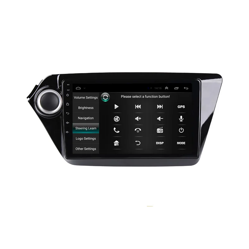 Sale Android 9.1 Car DVD Video Player GPS for Kia Rio K2 2012-2015 audio car radio stereo navigator with bluetooth wifi built in 20