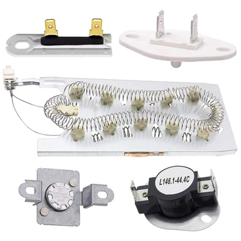 

EAS-Hair Dryer Heating Elements Thermal Cut-Off Fuse Fuse Kit for Whirlpool and Kenmore Hair Dryers