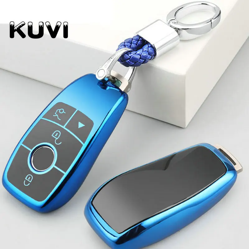 TPU высокого качества автомобильный брелок для ключей корпус сумка защитный ключ кольцо для Mercedes Benz E Class W213 S класс автомобильные аксессуары