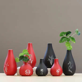 

Jia-gui Luo Ceramic Traditional Chinese Flower Vase Vase Decoration Home Living Room Decoration Vase A003