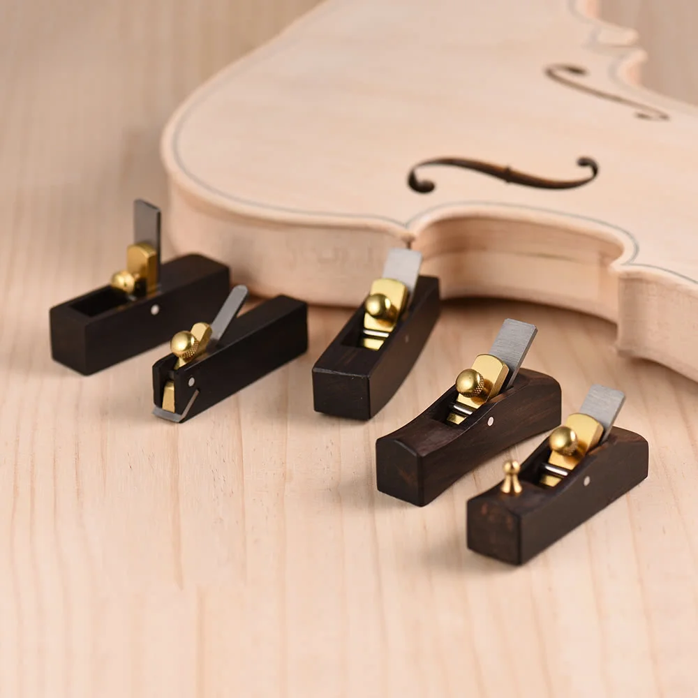 

Woodworking Plane Cutter Ebony Luthier Tool Set for Violin Viola Cello Wooden Instrument