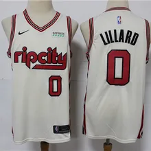 /20 город издание новая мужские baskeball Портленд#0 Damian Lillard#3 c. J. McCollum Майки