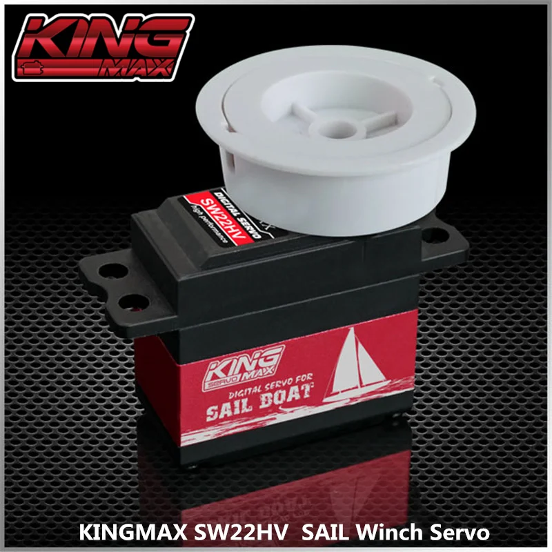 W5513 6T JX 6 turns 10kg Standard Metal Gear Sail Winch servo For RC