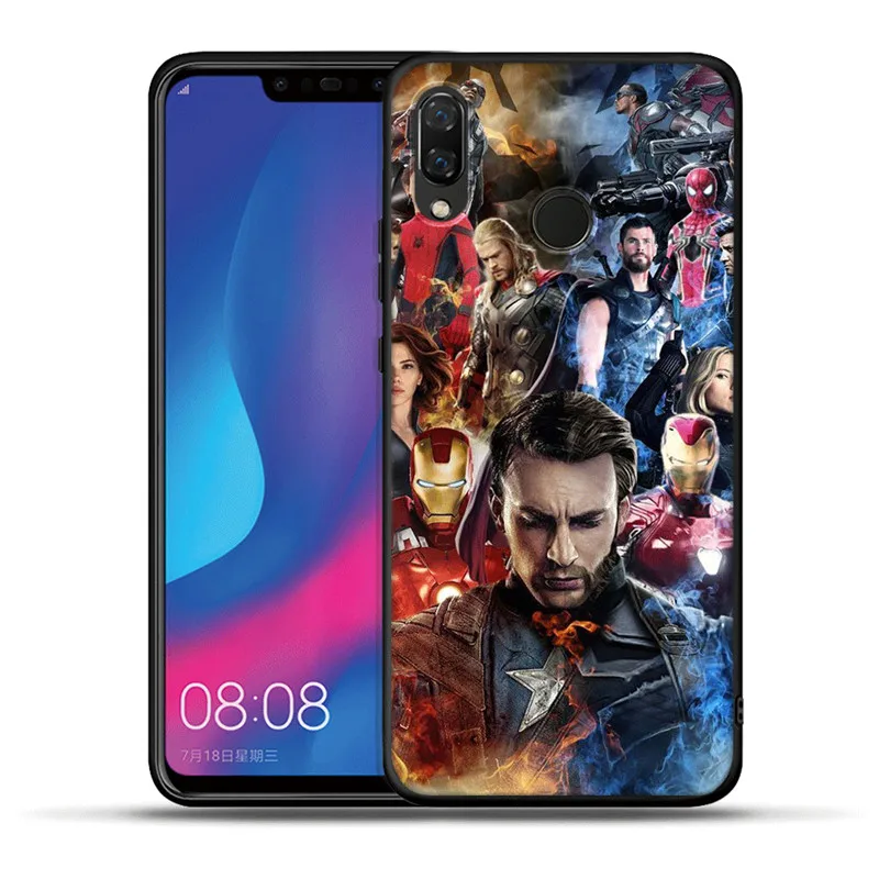 Марвел из Мстителей Tharos Groot Captain Cover для Honor 8 9 10 10i 20 Lite Pro Чехол для Honor 8X 8C 8S 7A 7X V20 View 20 Fundas