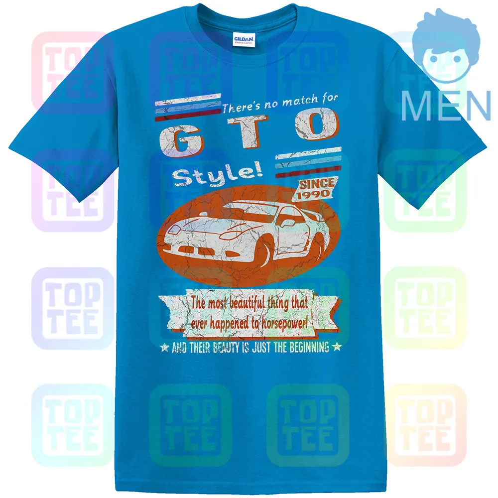 Королевский синий Mitsubishi 3000gt 1990 Мужская футболка с изображением автомобиля в стиле ретро - Цвет: Королевский синий