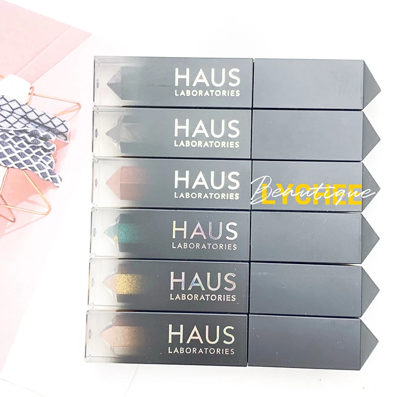 HAUS LABORATORIES тени для век Лимитированная серия праздничные эксклюзивные GLAM ATTACK праздничный набор блестящие тени для век жидкая блестящая пудра