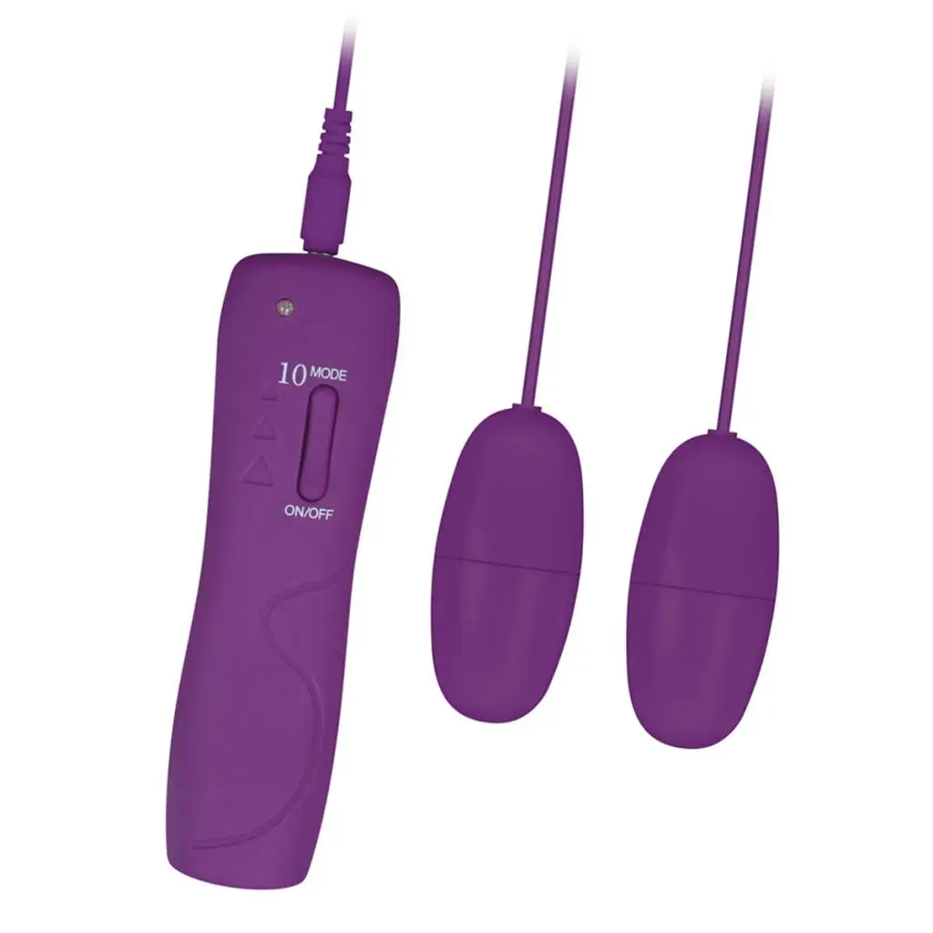 Multispeed Dual Vibrating Eggs Vibrator for Women Vagina Massage G-spot Simulation Massager Adult Sex Toys Waterproof Quiet