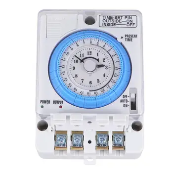 

1Pc Precise Timer Mechanical Time Control Switch Portable Timer Durable Time Switch Timing Mechan for Home Kitchen