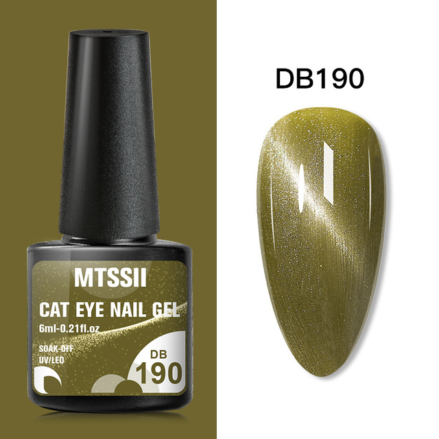 6ml Laser Glitter Galaxy Cat Eye Nail Gel Polish New Arrival Bright Megnetic Long Lasting Varnish UV LED Nail Lacquer