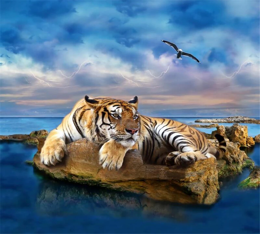 Hair Head Bengal Tiger Live Wallpaper - free download