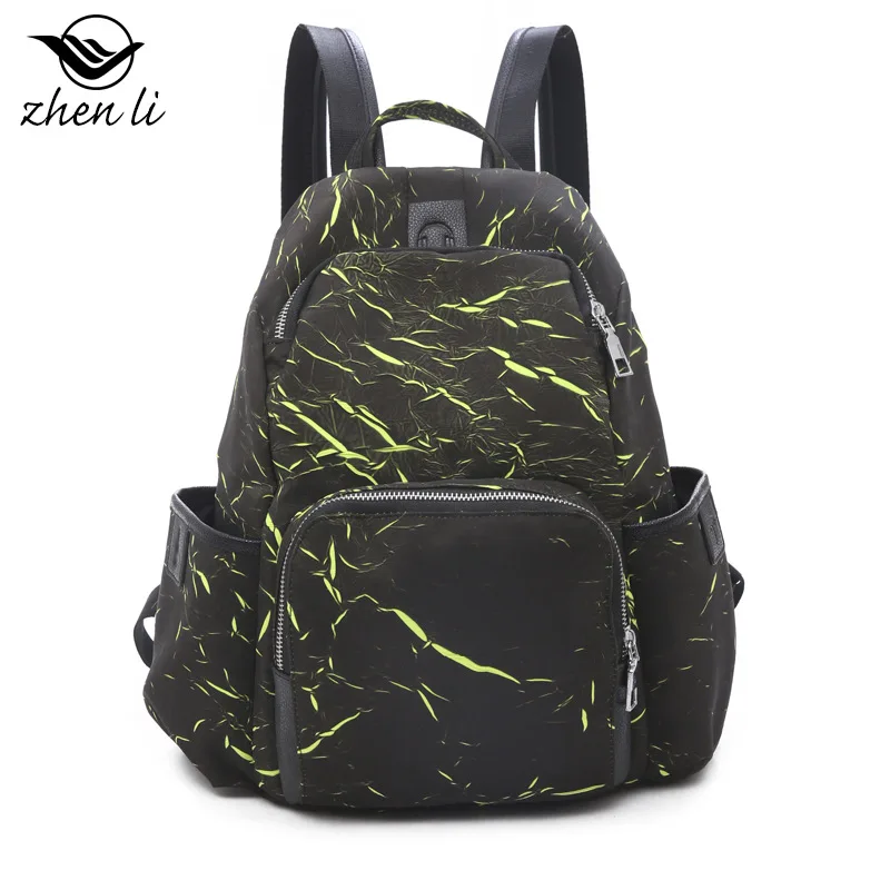 

Zhenli Cross Border Supply of Goods WOMEN'S Bag Fashion Korean-style Style Nylon Backpack 2019 New Style WOMEN'S Bag