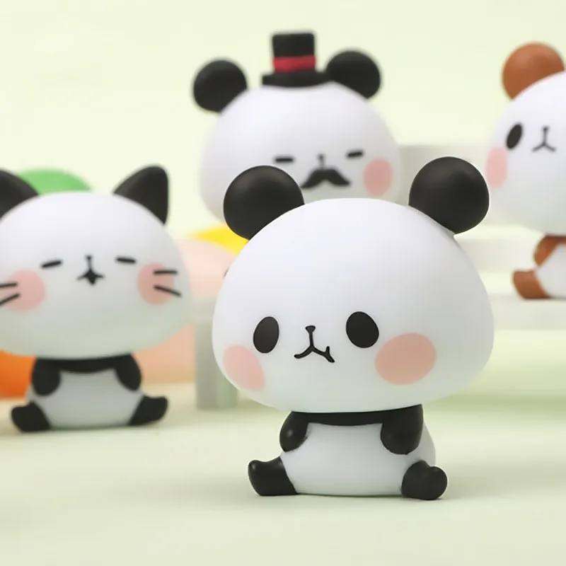 

Panda Series Blind Box Guess Bag Caja Ciega Toys Doll Cute Anime Figure Desktop Ornaments Gift Collection