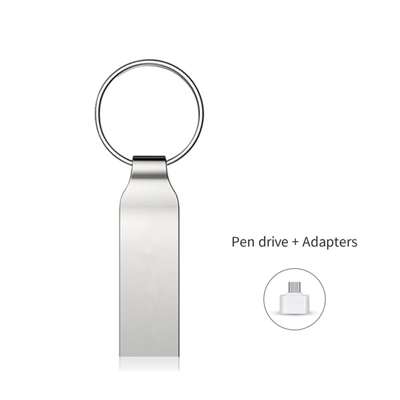 Usb флэш-диск 16GB удобный металлический брелок 8GB диск на ключ 4GB Водонепроницаемая флеш-память 64GB флеш-накопитель 32GB Memoria Usb 128GB