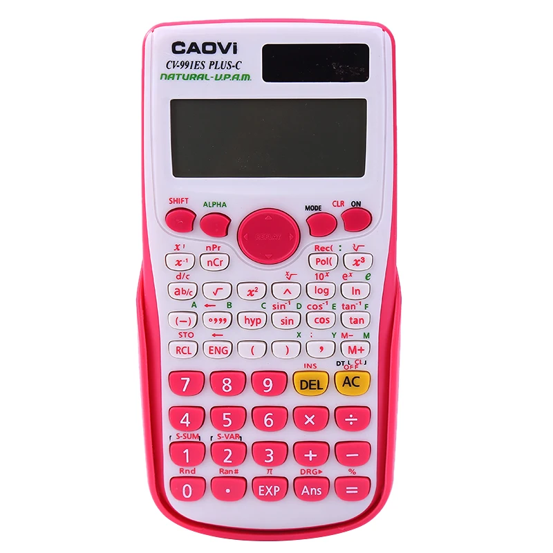 Красочный Ручной студенческий научный калькулятор 991ES портативный многофункциональный калькулятор для обучения математике