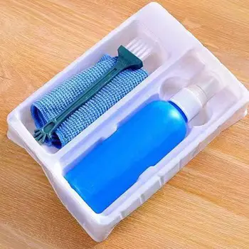 

1Set Tablet Phone LCD Screen Cleaning Kit Screen Cleaner with Clean Brush Cloth LX9B