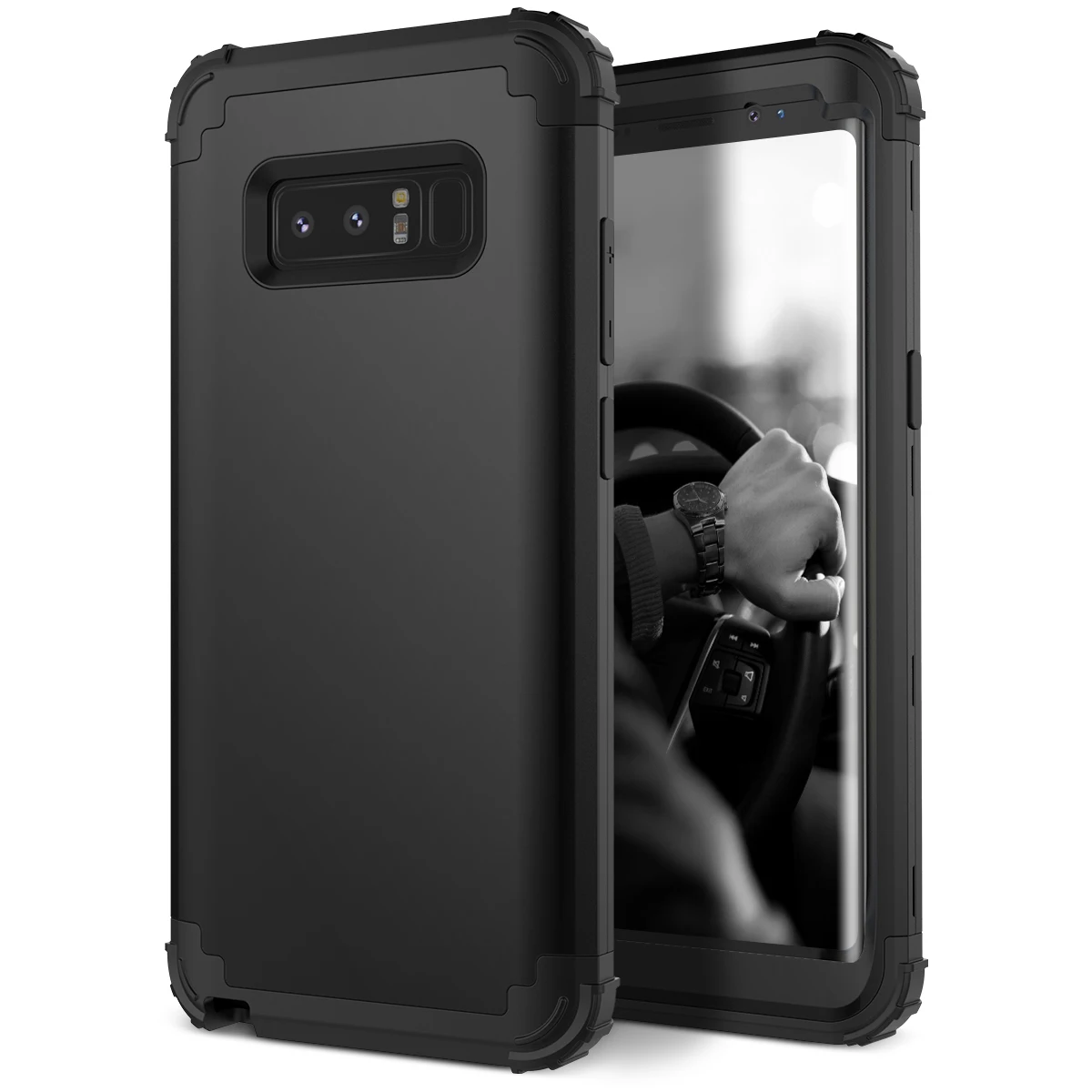 Чехол для телефона s для samsung Galaxy S8 Plus Note8 Чехол Прочный PC+ TPU 3 слоя Гибридный противоударный полный корпус защитный противоударный чехол