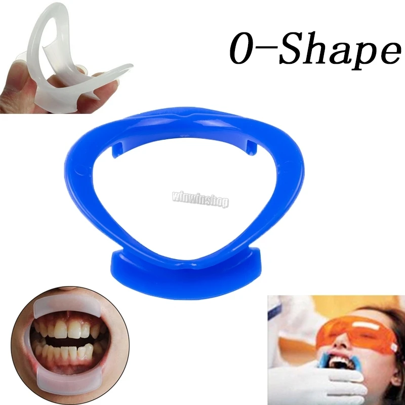 

10PC Dental Intraoral Cheek Lip Retractor White O Shape Mouth Lip Opener Orthodontic Teeth Protector