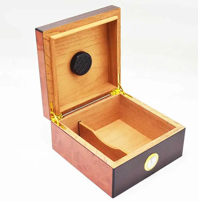 Глянцевая увлажняющая коробка для сигар humidor Cuba tabacaria humidor sigaar box хьюмидор для сигар Cohiba