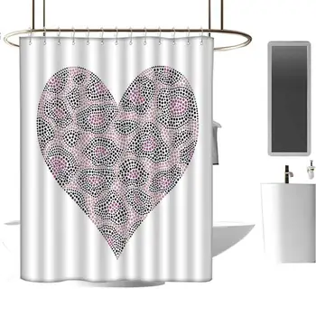 

Elegant Rustic Shower Curtain Farmhouse Bathroom Decor
