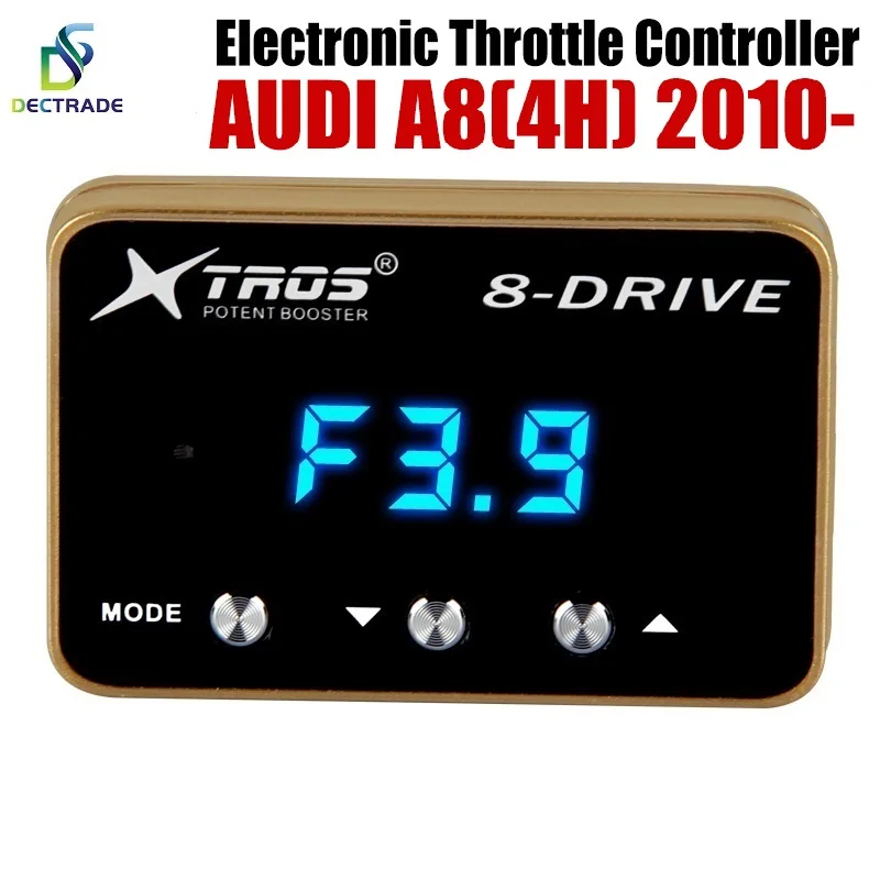 DECTRADE Car Electronic Throttle Controller Racing Accelerator Potent Booster For Audi A8 2010- Tuning Parts 8 Drive