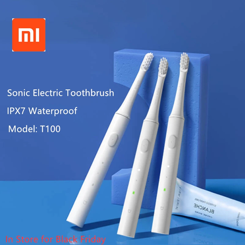 Оригинальная Xiaomi Mijia T100 звуковая электрическая зубная щетка для взрослых
