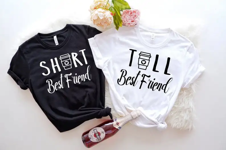 PROD 33000664430 Sugarbaby New Arrival Tall Best Friend Short Best
Friend Best Friend gift Matching Tees bff t shirts Short Sleeve Clothing