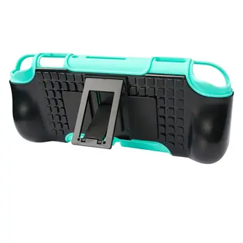 

TPU Protective Case Cover with Bracket 2 Game Card Stand Holder for Switch Lite