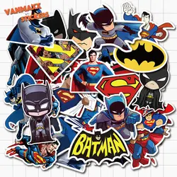VANMAXX 45 шт. Супермен и Бэтмен DC супергерой граффити наклейки водонепроницаемые виниловые наклейки для шлем для ноутбука велосипед багаж