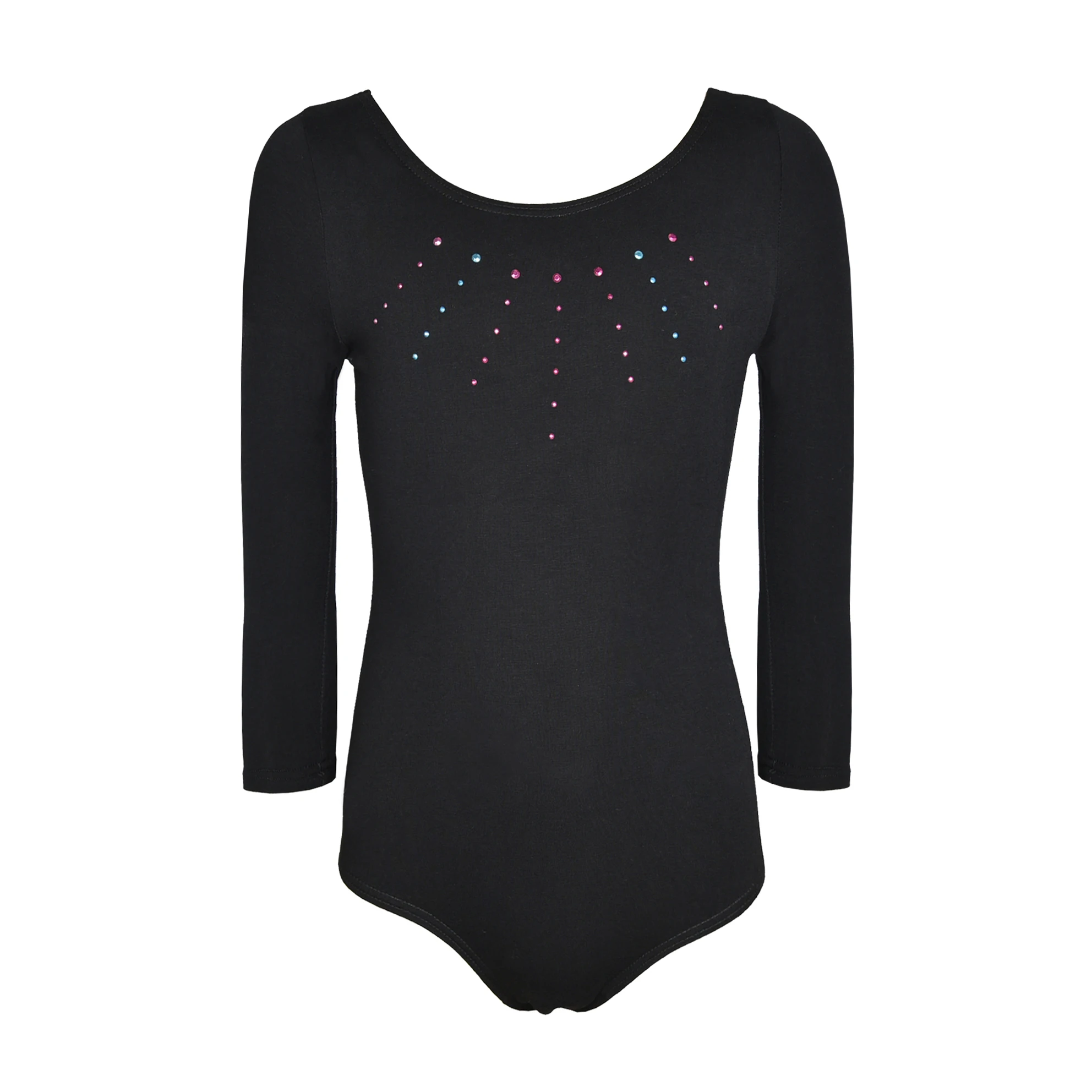 

gymnastics leotard kids gymnastics clothes long sleeve black leotard sportswear dance leotard rythmic gymnastics figure skating
