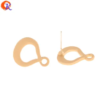 

Cordial Design 100Pcs 14*17MM Jewelry Accessories/Matte Gold/Earrings Stud/Silver Pin/DIY Making/Hand Made/Earring Findings