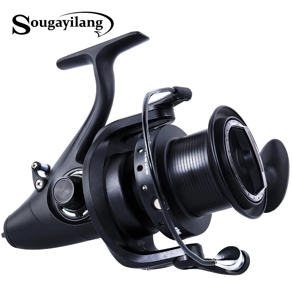 Sougayilang BEAST9000 Spinning Reel 5.1:1 Gear Ratio Saltwater Freshwater 13BB Fishing Wheel Coil Carp Reel Tackle Max Drag 15kg