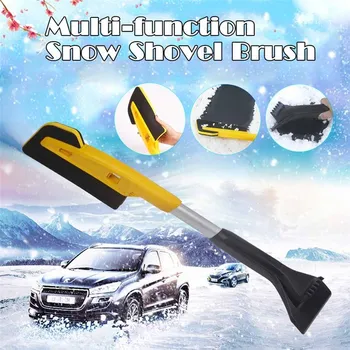 

Multifunctional car Snow removal tool snow shovel winter car auto scraper ice snow brush shovel winter new long defrosting rod