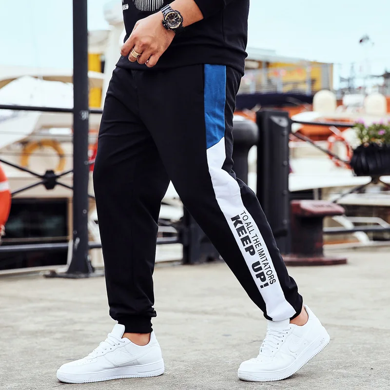 

Plus-sized Athletic Pants Men's Large Size Men Loose Casual Sweatpants Fat Pants Lard-bucket Harem Pants Fashion