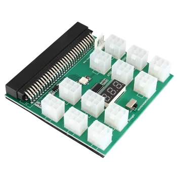 

1200w/750w Breakout Board for GPU Open Rig Mining Ethereum ZEC ZCASH ETH DJA88