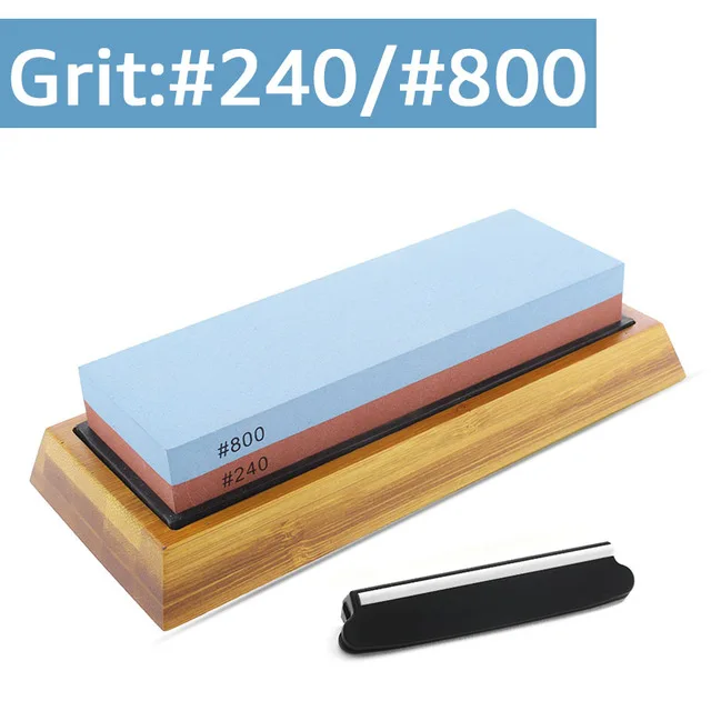 240 800 stand set Ножи точилка для ножей, точильный камень, двойная сторона Girt Кухня точильный камень хонинговальный инструмент для 240 600 800 1000 3000 6000 Декодер каналов кабельного телевидения - Цвет: 240 800 stand set