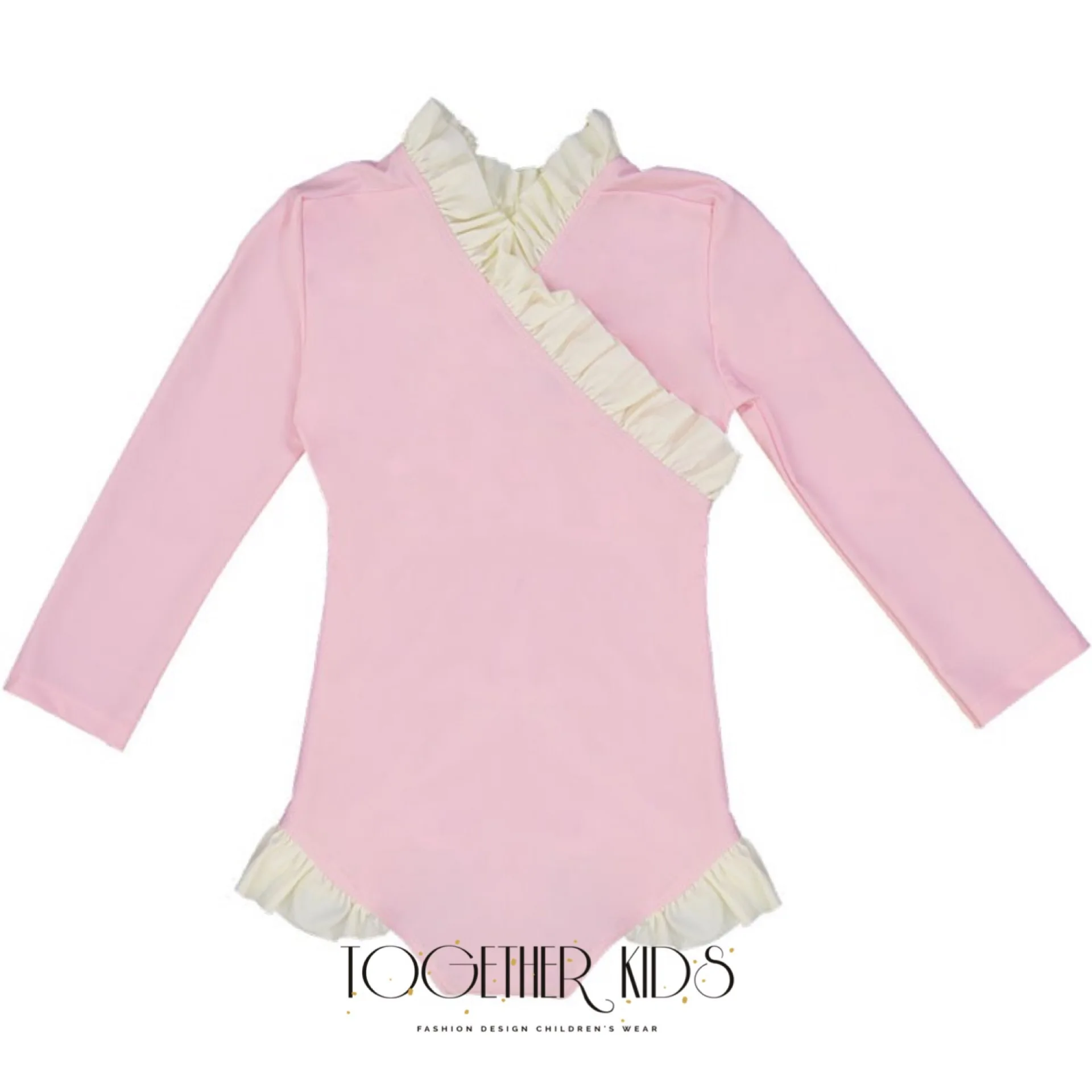 INS Baby Macaroon Цветной купальник для малышей с милыми бантами, профессиональный купальник для детей, купальный костюм принцессы с оборками - Цвет: As picture