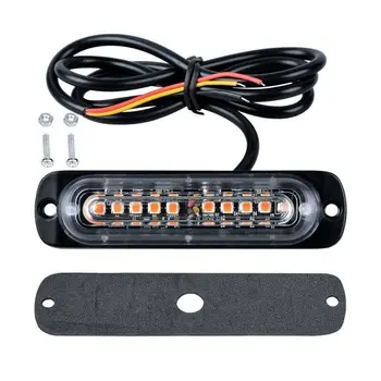 

Strobe Emergency Lights Flashing Yellow Dust-proof With protection pad