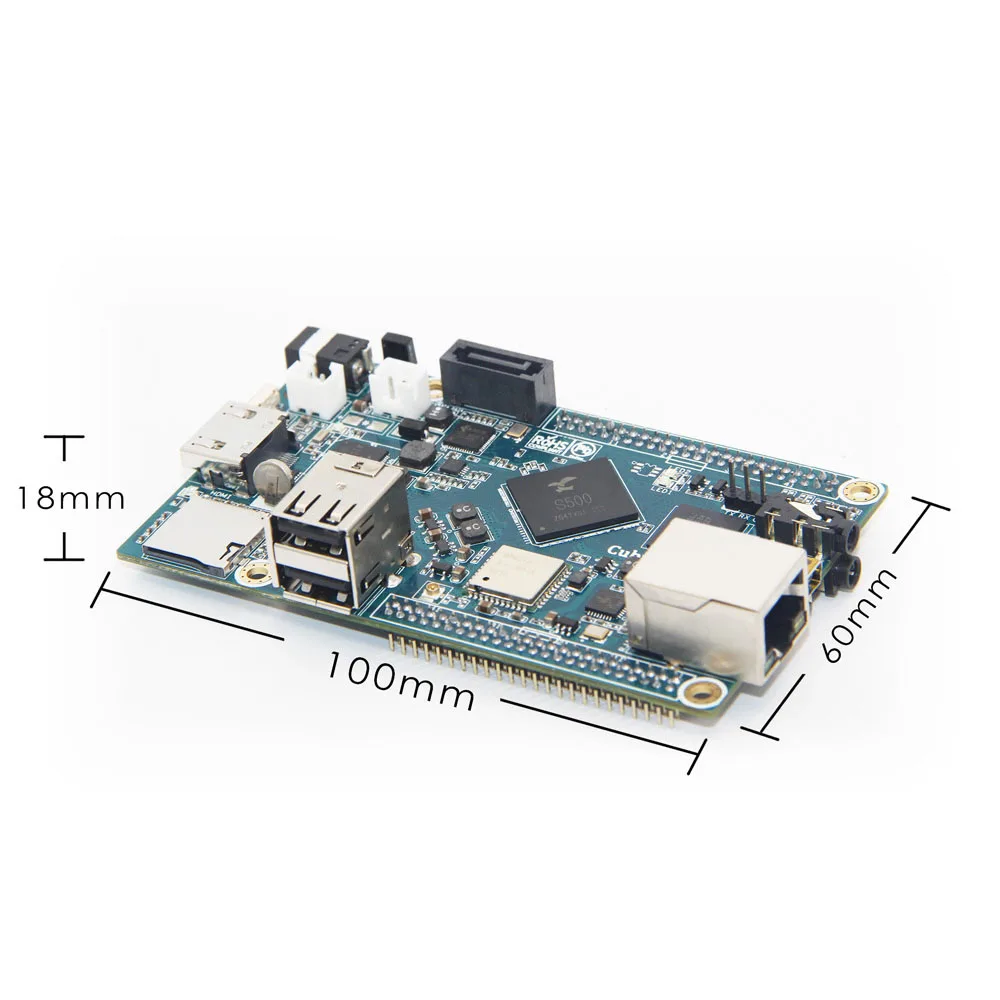 Cubieboard6 ׼ SOC S500 ARM Cortex-A9  ھ 2G LP DDR3 8G eMMC  /ȵ̵// ҽ