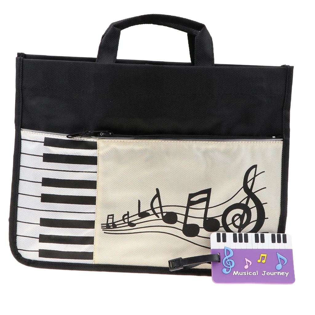 Musical Instrument Piano Keyboard Handbag Shoulder Bag Satchel Bag