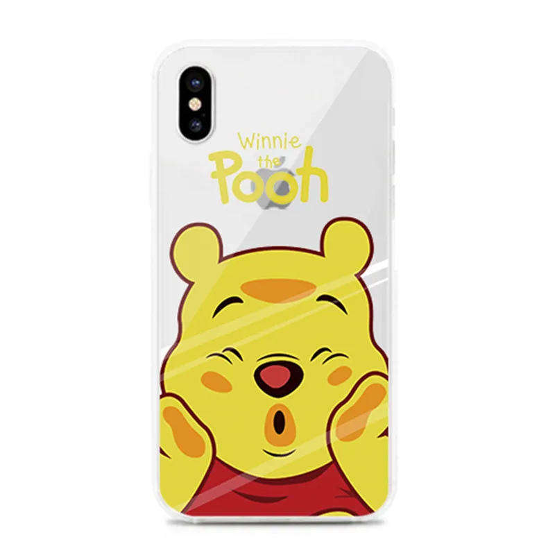 Милый чехол с рисунком Микки для iPhone 6, 6s, 7, 8 Plus, мягкий силиконовый чехол для телефона, чехол для iPhone 11 Pro, X, XR, Xs Max, чехол - Цвет: 6