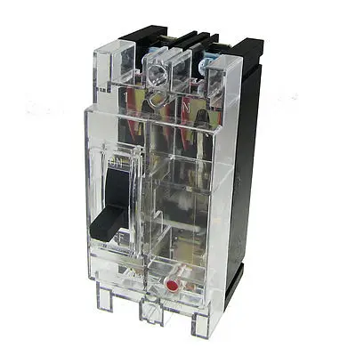 

Transparent AC 380V 100A Amps 2P Moulded Case Circuit Breaker Yruog