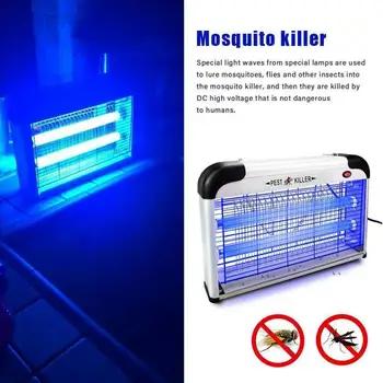 

Electric UV Mosquito Killer Lamp LED Night Light Insect Bug Zapper Fly Trap Electronics Anti Fly Pest Control Light UK Plug