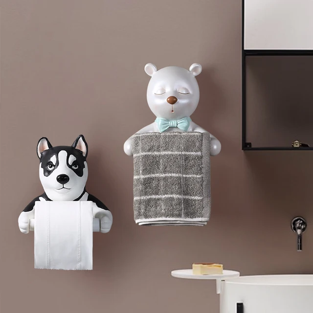 Dérouleur Papier Toilette WC En Bois De Palette – Création Unique Droite