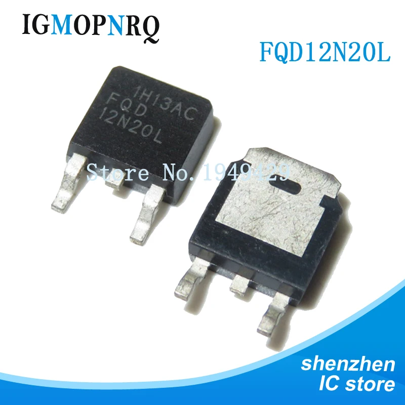 10 шт. FQD12N20L TO 252 12N20L TO252 SMD новый оригинал|Интегральные схемы| |